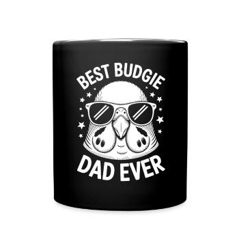 Perruche disant drôle de perruche cadeau - Mug uni - noir - Devant