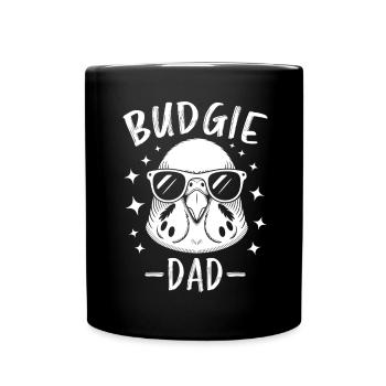 Perruche disant drôle de perruche cadeau - Mug uni - noir - Devant