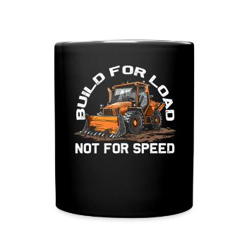 Skid steer loader enthusiasts - Full Colour Mug - black - Front