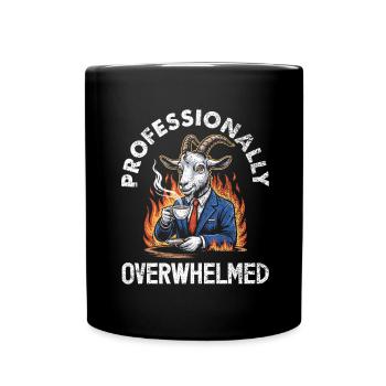 Undiagnosed, but something - Full Colour Mug - black - Front