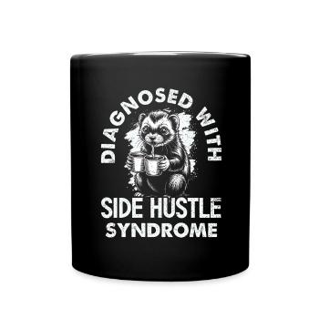 Undiagnosed, but something - Full Colour Mug - black - Front