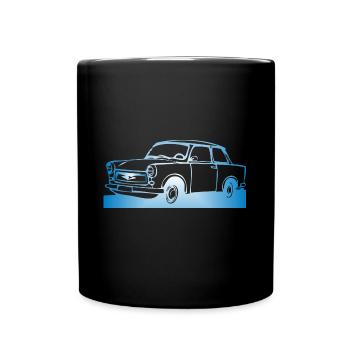  601 Limo Trabi - Tasse einfarbig - Schwarz - Vorne