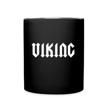 Vikings, Celtic script, Celts, Vikings - Full Colour Mug - black - Front