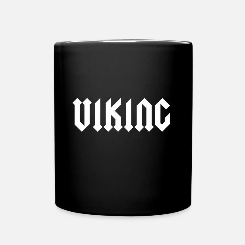 Vikings, keltische Schrift, Kelten, Wikinger - Tasse einfarbig - Schwarz
