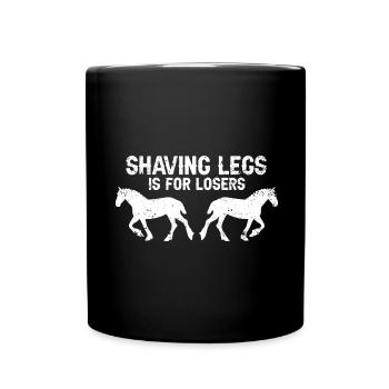 Conception Clydesdale pour clydesdale Riders - Mug uni - noir - Devant