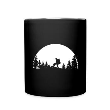 Randonneurs - (6) - Mug uni - noir - Devant