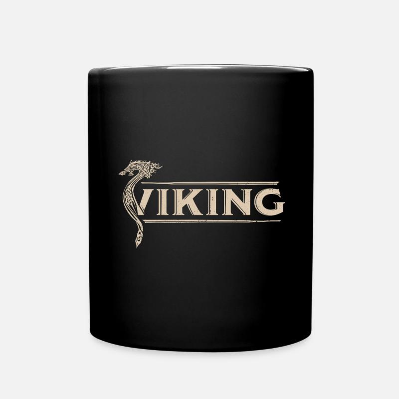 Chemise tendance Viking - Mug uni - noir