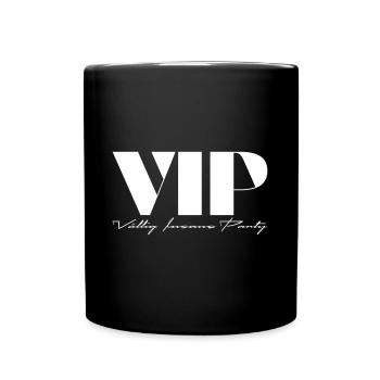 VIP Völlig insane Party - Tasse einfarbig - Schwarz - Vorne