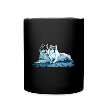 Harmonie1 - Tasse einfarbig - Schwarz - Vorne