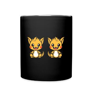 Baby Dragon - Full Colour Mug - black - Front
