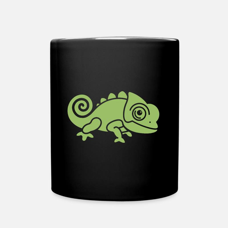 chameleon - Full Colour Mug - black