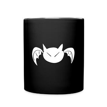 bat wings common evil symbol simply - Full Colour Mug - black - Front