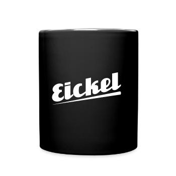 Eickel - Textdesign mit Stadtnamen - Tasse einfarbig - Schwarz - Vorne
