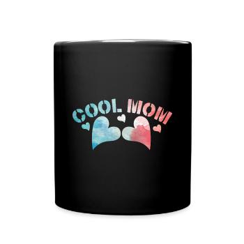 Mama Mutter Weihnachtsmann Lustig T-Shirt - Tasse einfarbig - Schwarz - Vorne