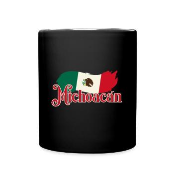 Michoacán Funny Mexican Heritage - Full Colour Mug - black - Front