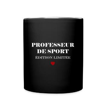 Professeur de sport - Mug uni - noir - Devant