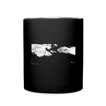 Ski - (4) - Mug uni - noir - Devant