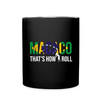 Instruments de capoeira pour la danse brésilienne - Mug uni - noir - Devant