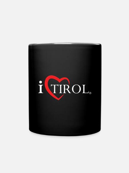 j’adore le blanc du Tyrol - Mug uni - noir