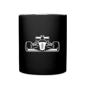 Race car - Full Colour Mug - black - Front