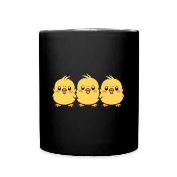chick - Full Colour Mug - black - Front