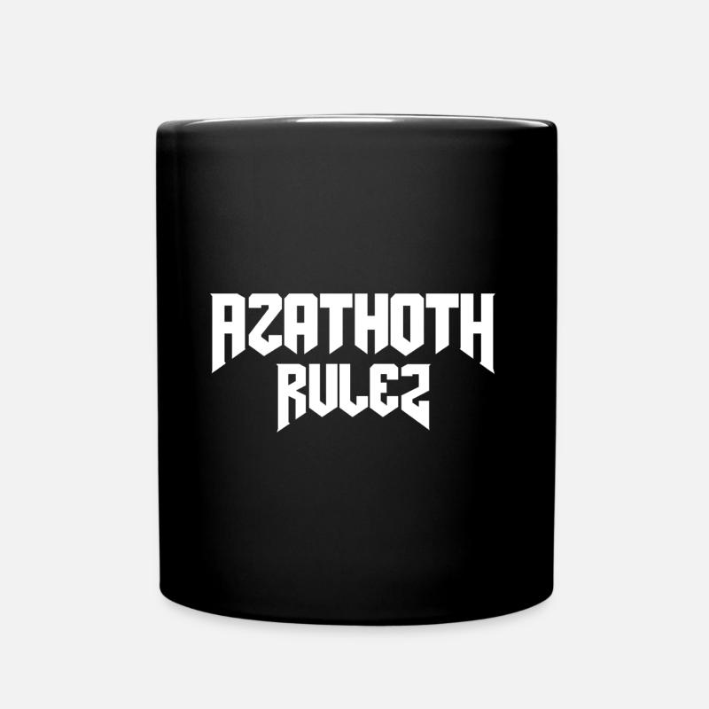 Azathoth règne sur le mythe de Thulhu - Mug uni - noir