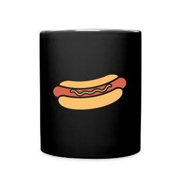 Hot dog - Full Colour Mug - black - Front