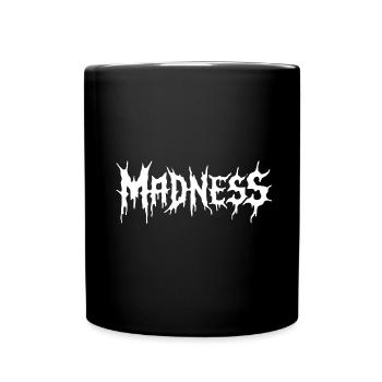 La folie règne sur le monde - motivation espoir - Mug uni - noir - Devant