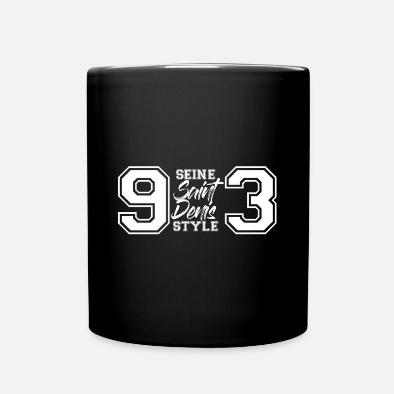 SEINE SAINT DENIS STYLE - Mug uni - noir