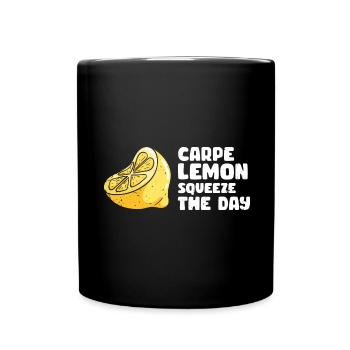 Lemonade Zitrone Limonade Limonaden Stand Design - Tasse einfarbig - Schwarz - Vorne