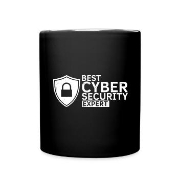 Conception de cybersécurité pour la sécurité informatique et les pirates informatiques - Mug uni - noir - Devant