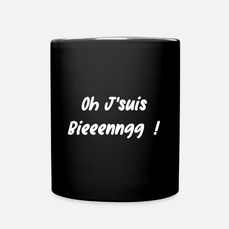 oh je suis biengg - Mug uni - noir