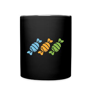 bonbon - Mug uni - noir - Devant