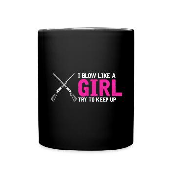 Duck hunting duck hunting hunter duck duck hunter design - Full Colour Mug - black - Front