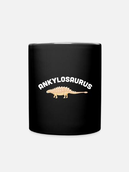 Ankylosaurus Ankylosaurus Dinosaurier Paläontologe - Tasse einfarbig - Schwarz
