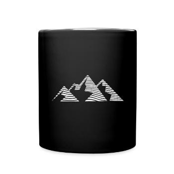 Mountain - (20) - Full Colour Mug - black - Front