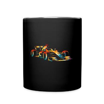 Race car - Full Colour Mug - black - Front