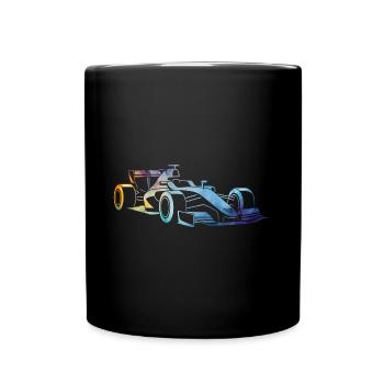 Race car - Full Colour Mug - black - Front