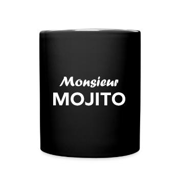 Monsieur mojito - Mug uni - noir - Devant