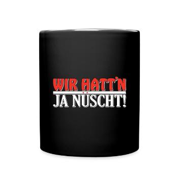 Ossi - Tasse einfarbig - Schwarz - Vorne