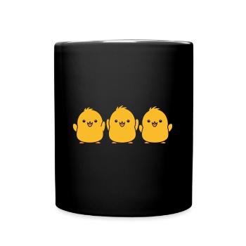 chick - Full Colour Mug - black - Front