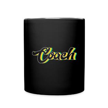 Coach Mentor Mindset Blogger Content Creator - Full Colour Mug - black - Front