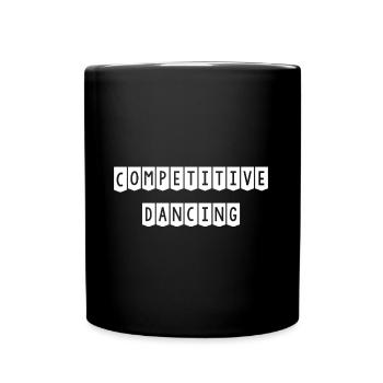 Tshirt competitive dancing - Full Colour Mug - black - Front