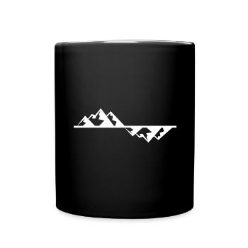 Mountain - (33) - Full Colour Mug - black - Front