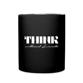 Pensez sans limites - Mug uni - noir - Devant