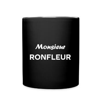 Monsieur Ronfleur - Mug uni - noir - Devant