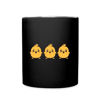chick - Full Colour Mug - black - Front