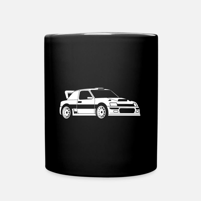 Voiutre de rallye - Mug uni - noir