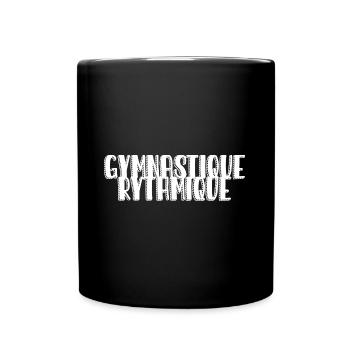 Rhythmische Sportgymnastik - Tasse einfarbig - Schwarz - Vorne