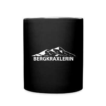 Bergkraxlerin - (7) - Tasse einfarbig - Schwarz - Vorne
